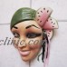 Clay Art Ceramic Decorative and Collectible Wall Mask, Decorative Wall Hanging   232858782218